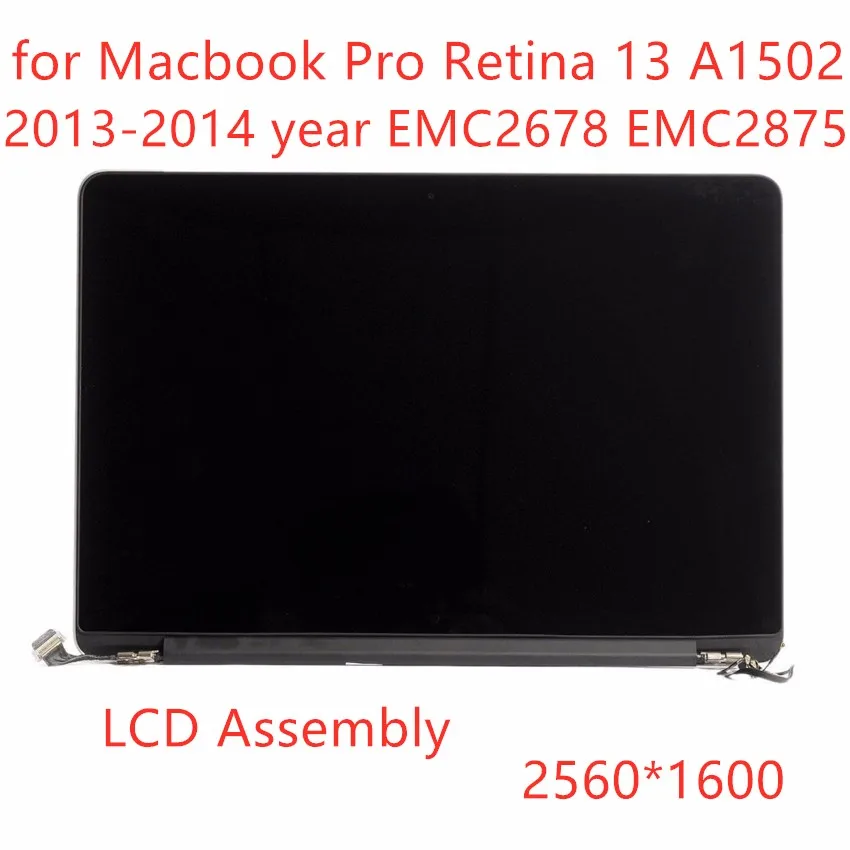 ЖК-экран A1502 в сборе ME864 ME866 для Macbook Retina 13 3 дюйма совместимый с 2013-2014 лет EMC2678 EMC2875 |
