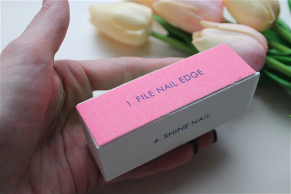 6pcsSet Nail Files Brush Durable Buffing Grit Sand Fing Nail Art Tool Accessories Sanding File UV Gel Polish Tools (14)
