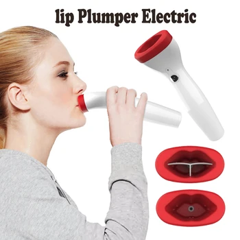 

Silicone Lip Plumper Device Automatic Lip Plumper Electric Plumping Device Beauty Tool Fuller Lips Enlarger Labios Aumento Pump