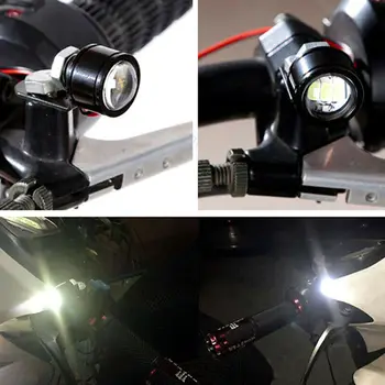 

Replacement Rearview Mirror Light Motorcycle 1 Pair Red Aluminum 3SMD LED