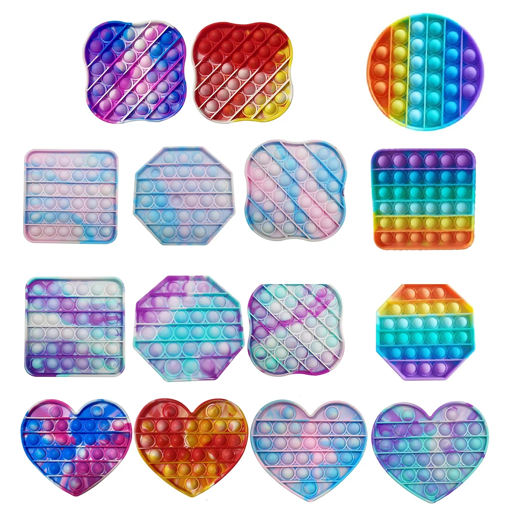 Juguete sensorial de burbujas para adultos, juguete antiestrés para aliviar el estrés y el autismo, para chico