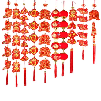 

free ship chinese new year spring festival decoration hanging fish,living room hanging, Wedding new house room hanging lantern