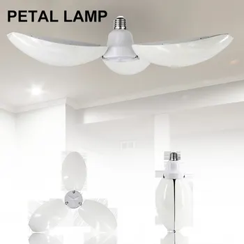 

E27 Petal LED Light Bulb 45W 360 Angle Adjustable Super Bright No Flicker Lamp L9 #2