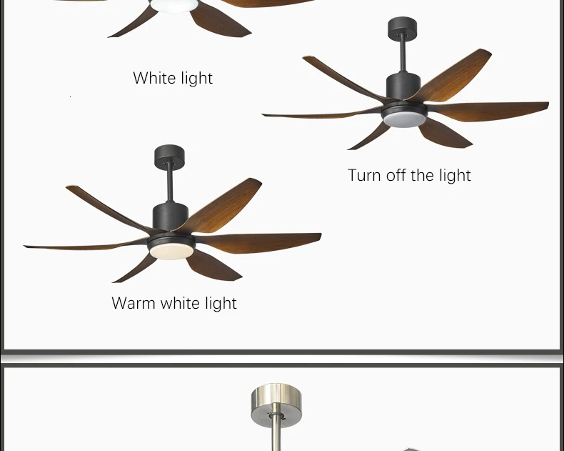 SOVE, 66 дюймов, современный светодиодный потолочный вентилятор коричневого цвета с подсветкой, большое количество ветра, для гостиной, потолочный вентилятор постоянного тока, лампа с пультом дистанционного управления