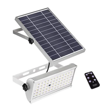 

6W 12W Dimmable Remote Control Garden Radar Sensor Super Bright Outdoor Waterproof Easy Install Solar Powered Led