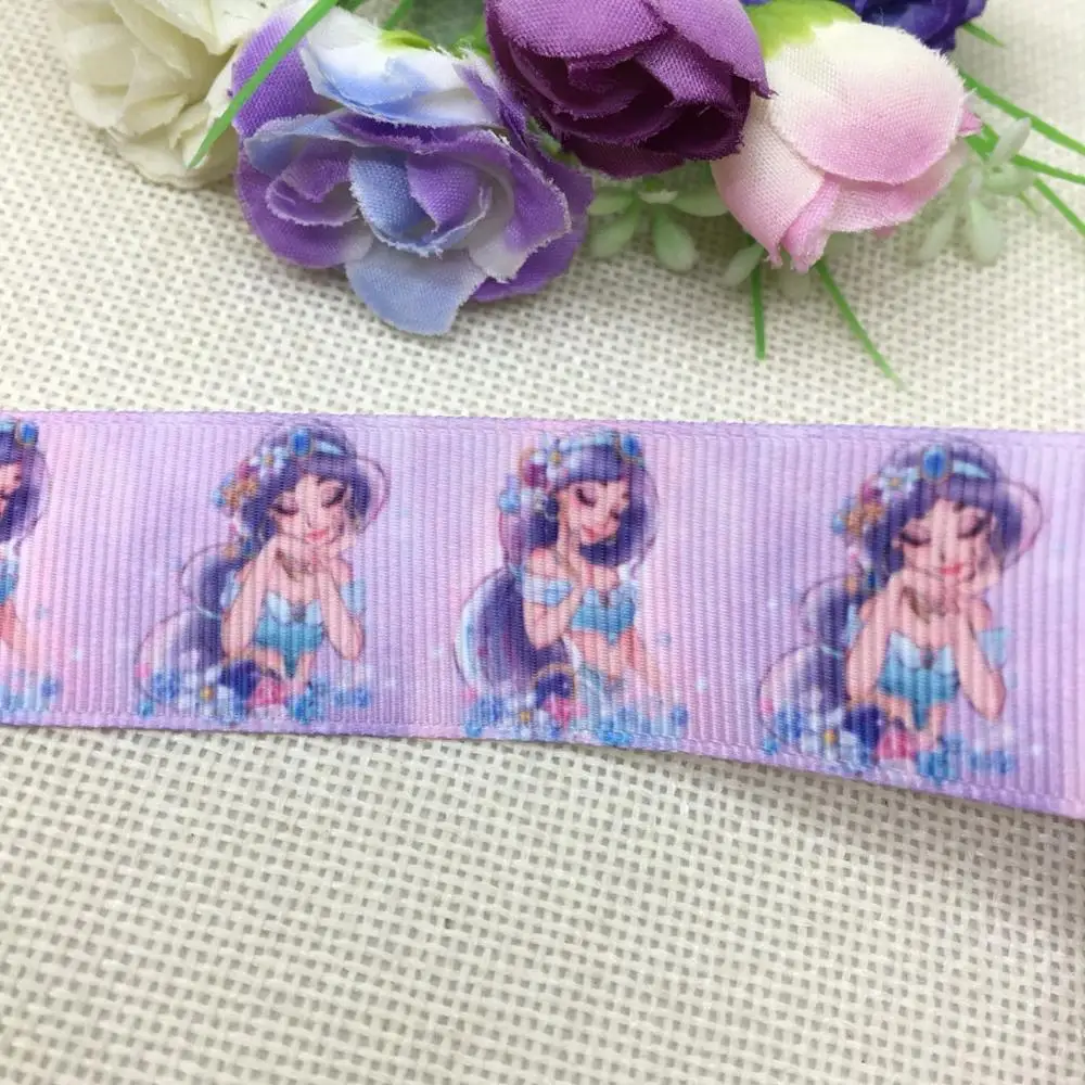 1''(25mm)Free shipping Cartoon Character printed Grosgrain Ribbon party decoration satin ribbons DIY sewing supplies 8565