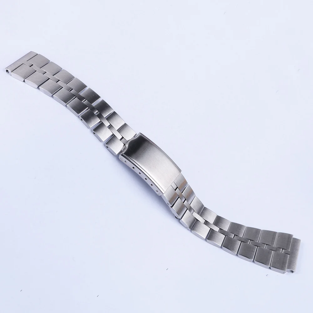20mm Stainless Steel Bracelet Band For Bullhead Watch Seiko Fish Bone Z040s  - Watchbands - AliExpress