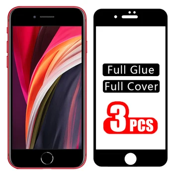 

tempered glass for iphone se 2020 screen protector on i phone 11 pro max xs mas xr x s r 8 7 6 s 6s plus protective film safety