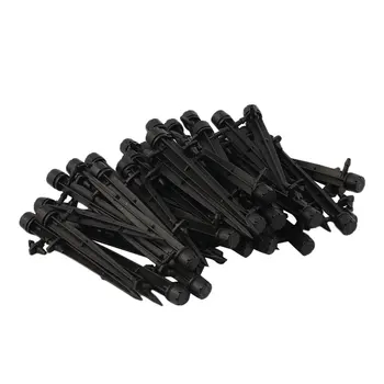 

2017 new 50 pcs Micro Bubbler Drip Irrigation Adjustable Emitters Stake Water Dripper