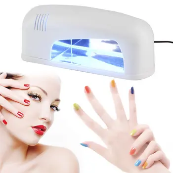 

Nail Led UV 9W Lamp light Nail Art Gel Curing Dryer Fast Drying for Home Salon Nail Art Curing Worldwide sale