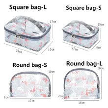 Водонепроницаемая косметичка большая Вместительная дорожная косметичка для хранения