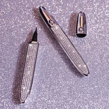 HOJO бренд принцесса Алмазная подводка для глаз гладкая легко окрашивается водонепроницаемый прочный и не окрашивается