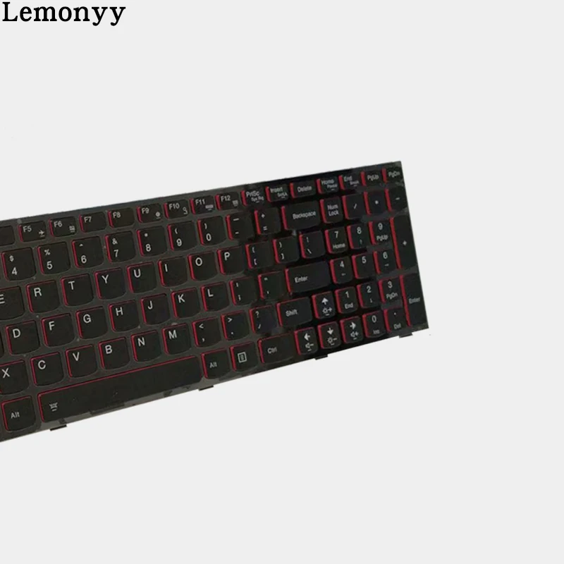 Новая Клавиатура ноутбука США для lenovo Y590 Y500 Y510P английская клавиатура Blacklight
