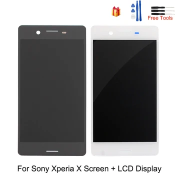 

For Sony Xperia X Touch Screen + LCD Display Digitizer Assembly For Sony Xperia X Display Replacement Free Tools With Frame