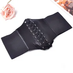 1PC Black Waist Wide Band Belt Lace Ladies Underbust Women's Shape Corset