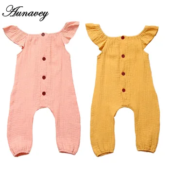 

NEW 2020 Newborn Baby Girl Boy Summer Clothes Cotton Romper Short Sleeves Jumpsuit Bodysuit Playsuit