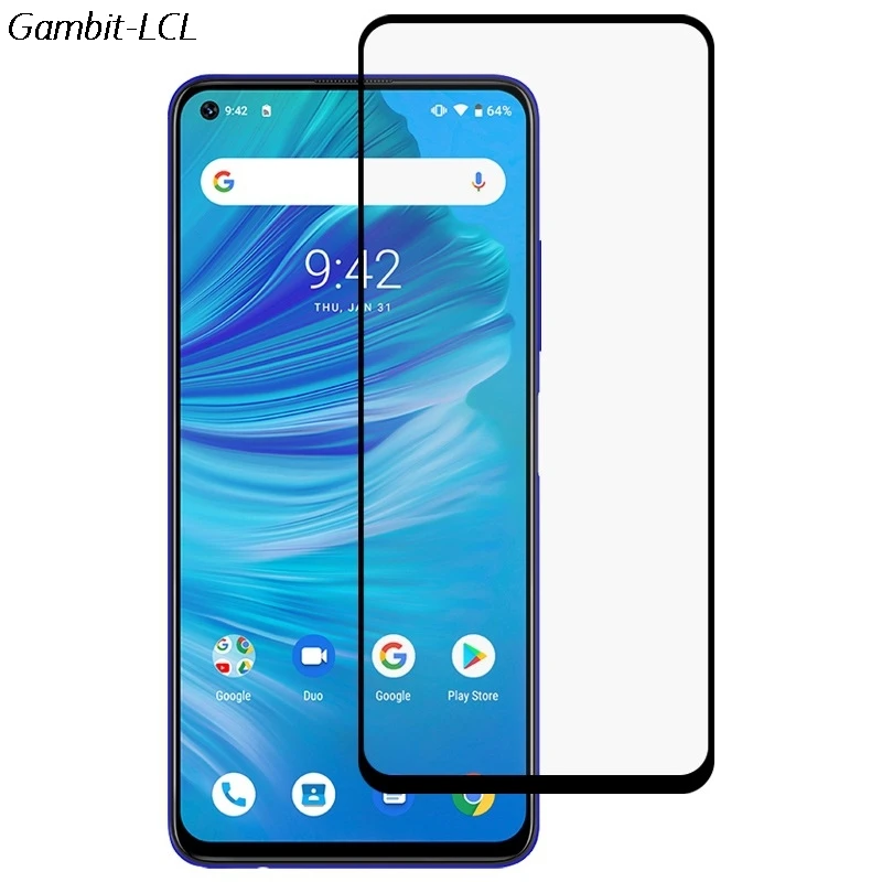 2 шт для UMIDIGI power 3/UMIDIGI F2 6,5" стеклянный защитный чехол для экрана полное покрытие Закаленное стекло Защитная пленка 9H 2.5D