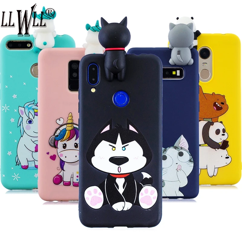 Мультяшный чехол для Honor 10 i 10i 20S 8 9 20 Lite S X A 8X 8S 8A 9A 7S 7A 7C Pro силиконовый с единорогом