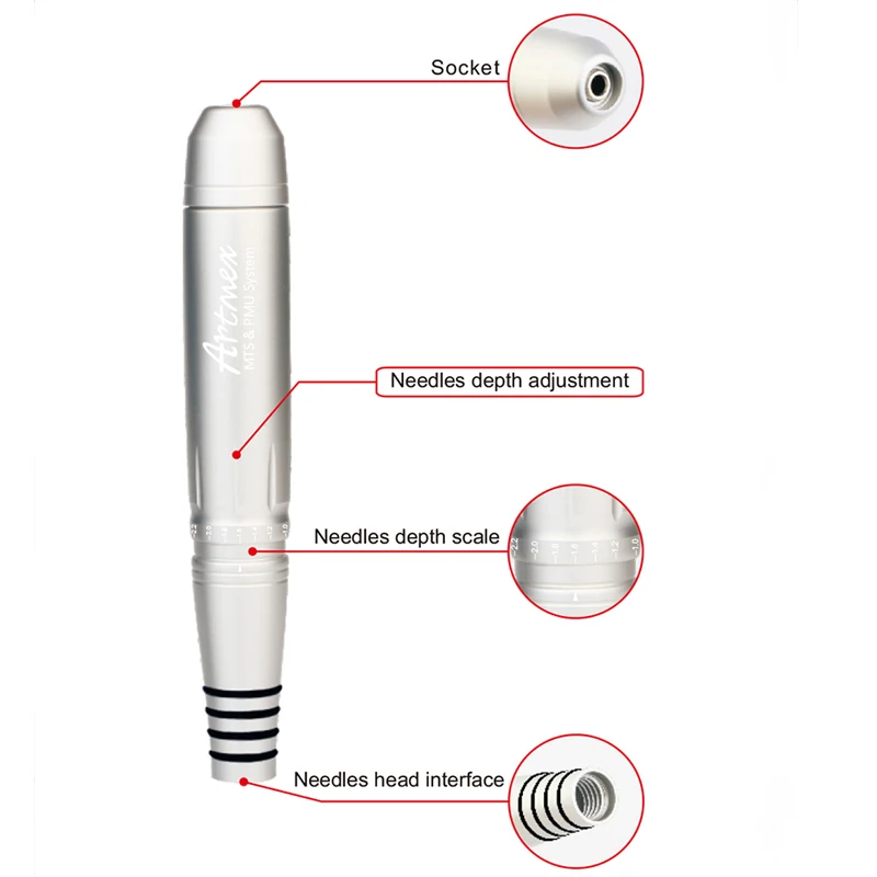 Прямая продажа Artmex V11 Permanente Microblading цифровая Перманентная тату машинка для