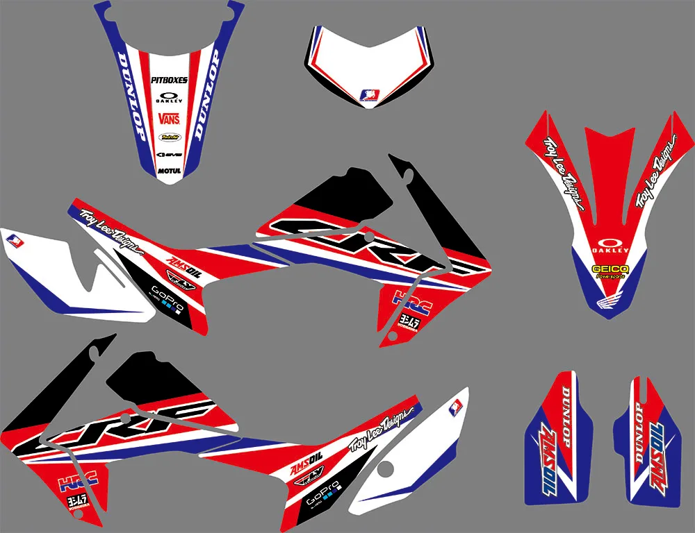 

Motorcycle DECALS STICKERS FOR HONDA CR125 CR250 1993 1994