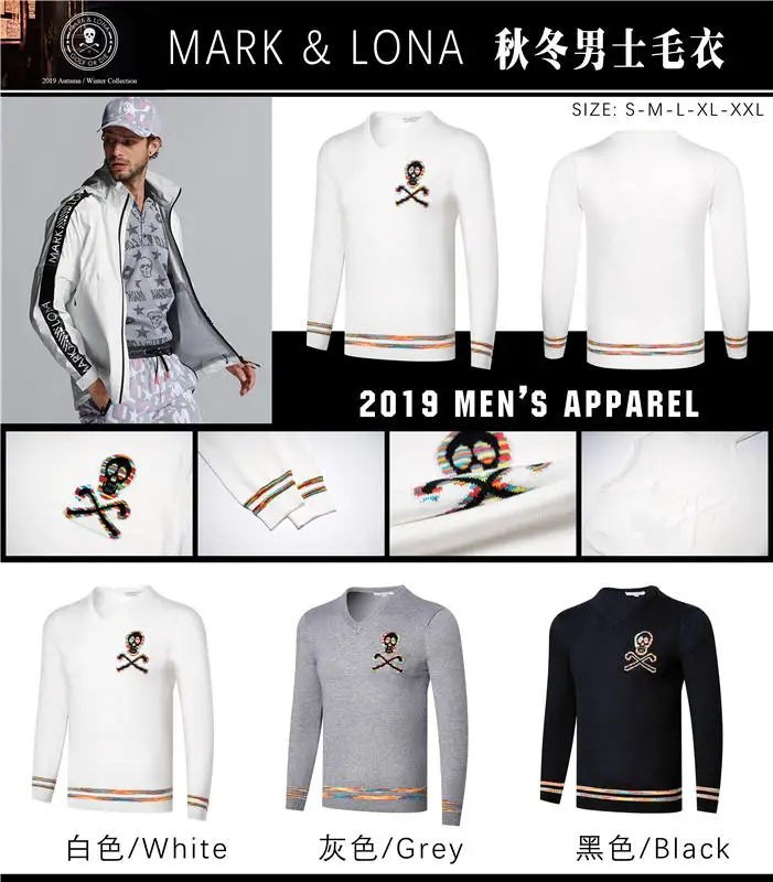 Z Мужская одежда для гольфа, мужской спортивный свитер с длинным рукавом, дышащая теплая одежда для гольфа