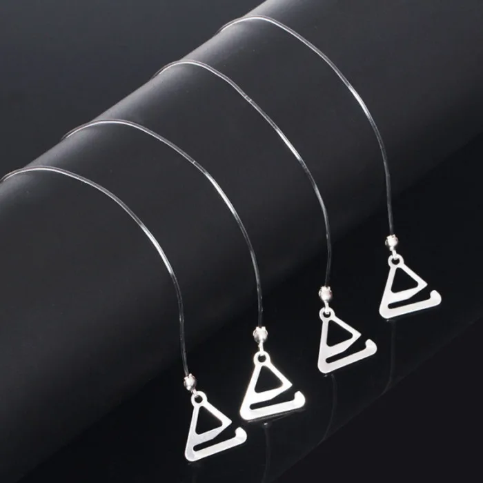 Нескользящие супер невидимая прозрачная прозрачные бретели для бюстгалтера Наплечная лента с эластичной веревкой для женщин девочек NFE99