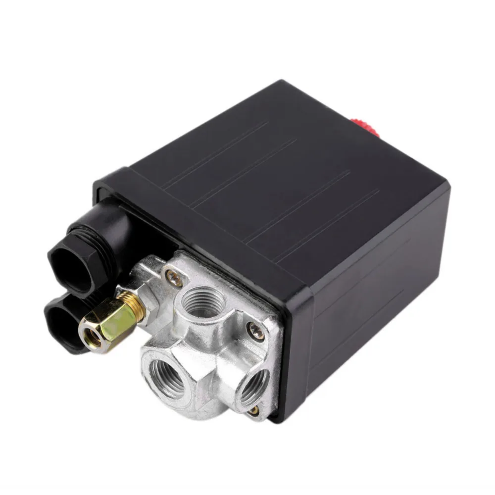 

High Quality 1Pc Heavy Duty Air Compressor Pressure Switch Control Valve 90 PSI -120 PSI Air Compressor Switch Control