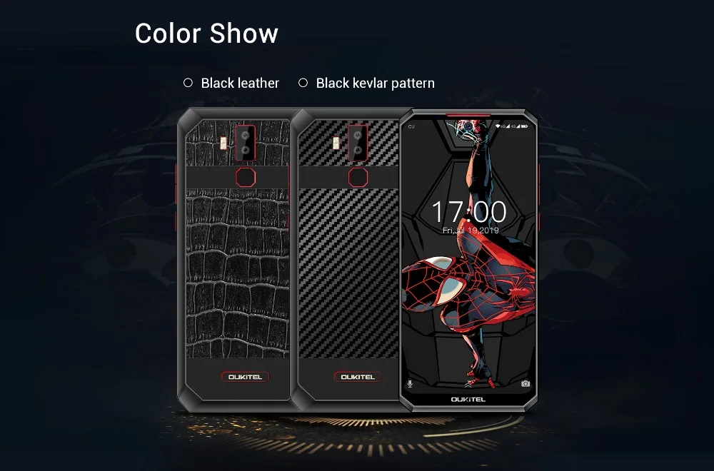 OUKITEL K13Pro K13 Pro Android 9,0 смартфон 6,4" 4G LTE мобильный телефон 4 Гб 64 Гб rom MT6762 11000 мАч 5 В/6A Быстрая зарядка мобильного телефона