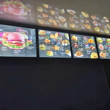 5 шт. A1 светодиодный дисплей с подсветкой и магнитной рамкой, световая коробка, меню для ресторана