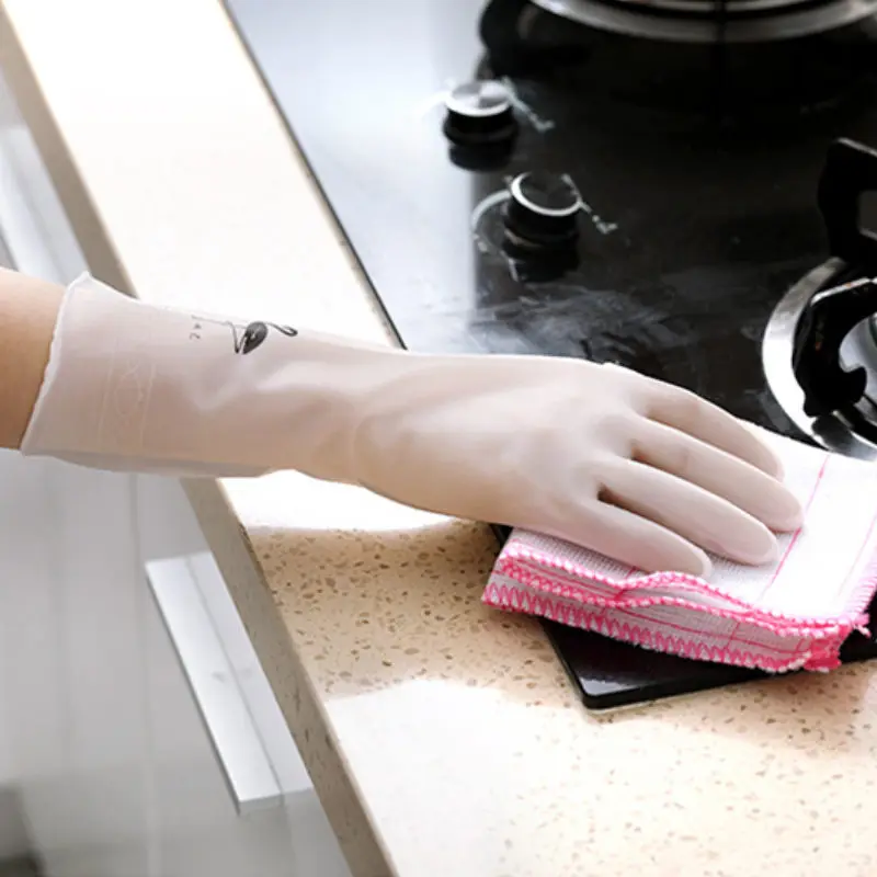 Кухня блюдо моющиеся перчатки бытовой блюдо моющиеся перчатки резиновые перчатки для стирки белья чистящие перчатки для мытья посуды скруббер