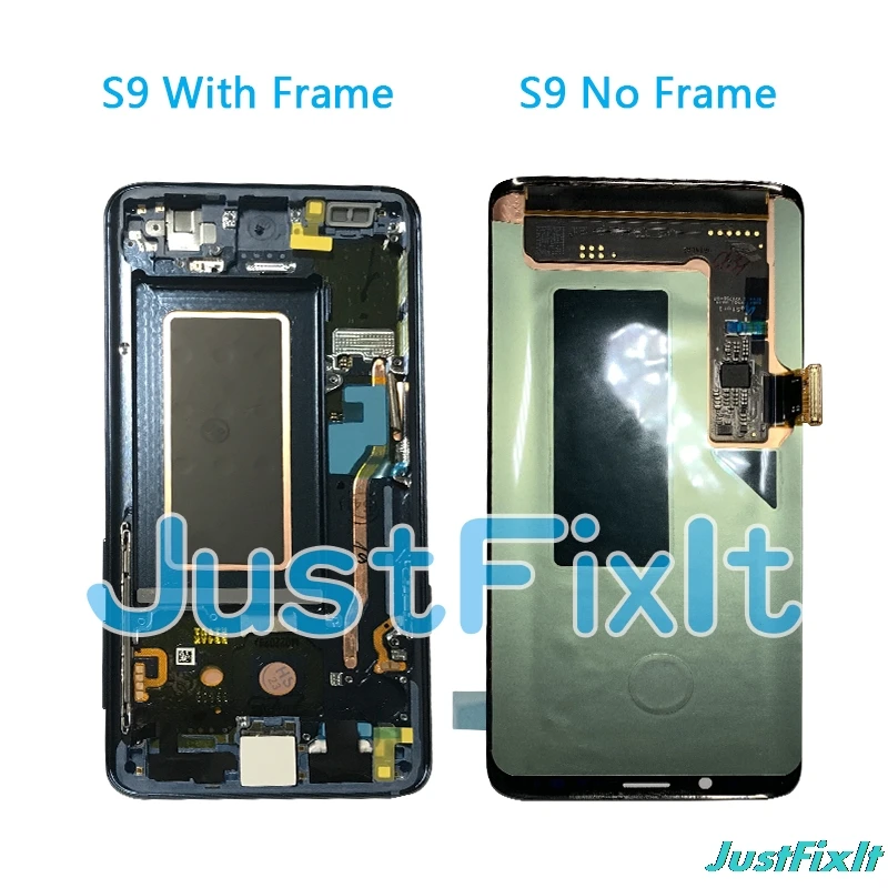 Номер D60 для samsung Galaxy S9 G960 G960f дефект ЖК-дисплей сенсорный экран дигитайзер 5,8 '' Супер AMOLED экран