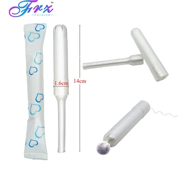

12 Pcs Yoni Detox pearl Applicator Vagnial Tampons Booster Medical Plastic Kit Easy Insert Yoni Pearl Into Your Womb