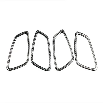 

Trim Door Handle Frame Sticker Accessory For BMW E90/E92/E93 Old 3-Series Black Car