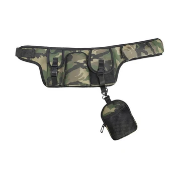 

Fanny Pack Waist Bag Belt Outdoor Sports Waist Pouch Hip Hop Style Adjustable Tactical Chest Bag High Quality