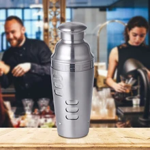 700 мл шейкер для смешивания коктейля из нержавеющей стали с маркировкой вина мартини Бостон-Шейкер для бармена напиток вечерние инструменты для маркировки