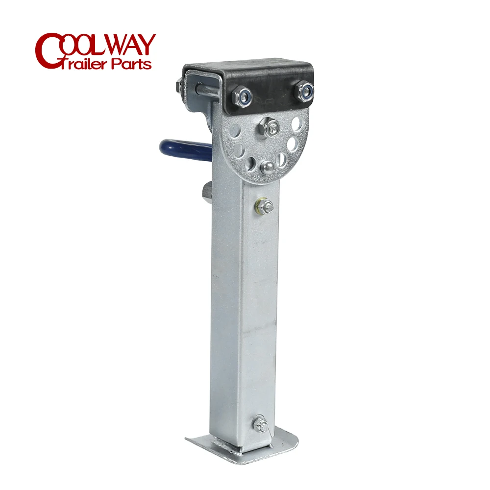 2PCS Trailer Stabilser Legs Handler 350~490mm Caravan Parking Corner Steady Camping RV Prop Stands Parts Accessories