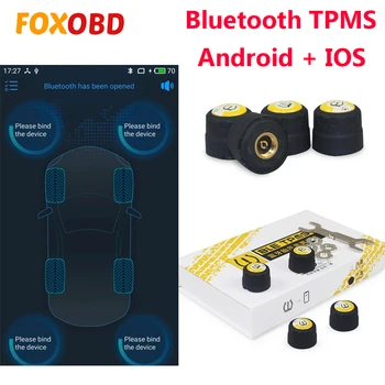 

Car TPMS Android IOS External Sensors TPMS Bluetooth 4.0 Car External TPMS Tire Pressure Monitoring BLE TPMS Low Energy