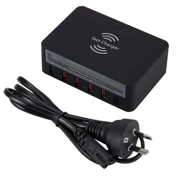 

Fast charging Multiple USB Charger Multiple Device Charging 50W Smart Quick Charge USB Charger For iPhone For xiaomi