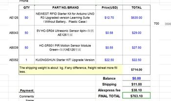

50PCS AE126+AB043+AB039 AE052 1PCS SEND TO Guangzhou