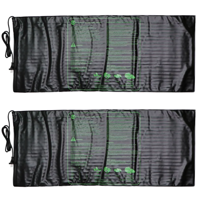 48''X20 ' Palánta Hőszőnyeg Mag Indítópad Csírázási Terjedése Klónozó Óvoda Kerti Szerszám Vízálló 100Watt Növényi Ellátás