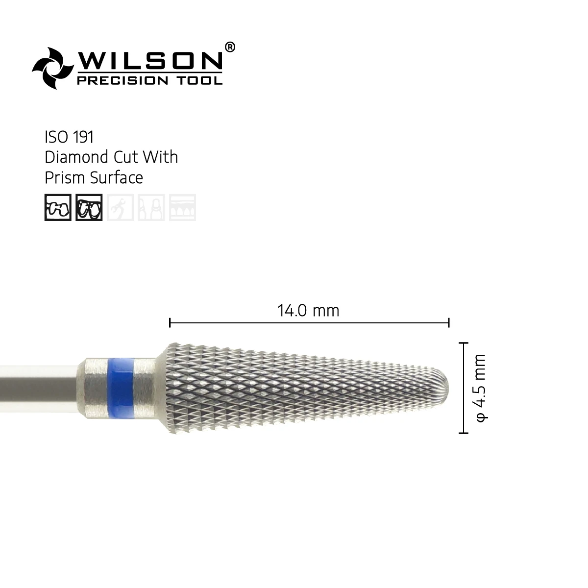 WILSON PRECISION TOOL 5001705 Tungsten Carbide Burs tungsten carbide burs