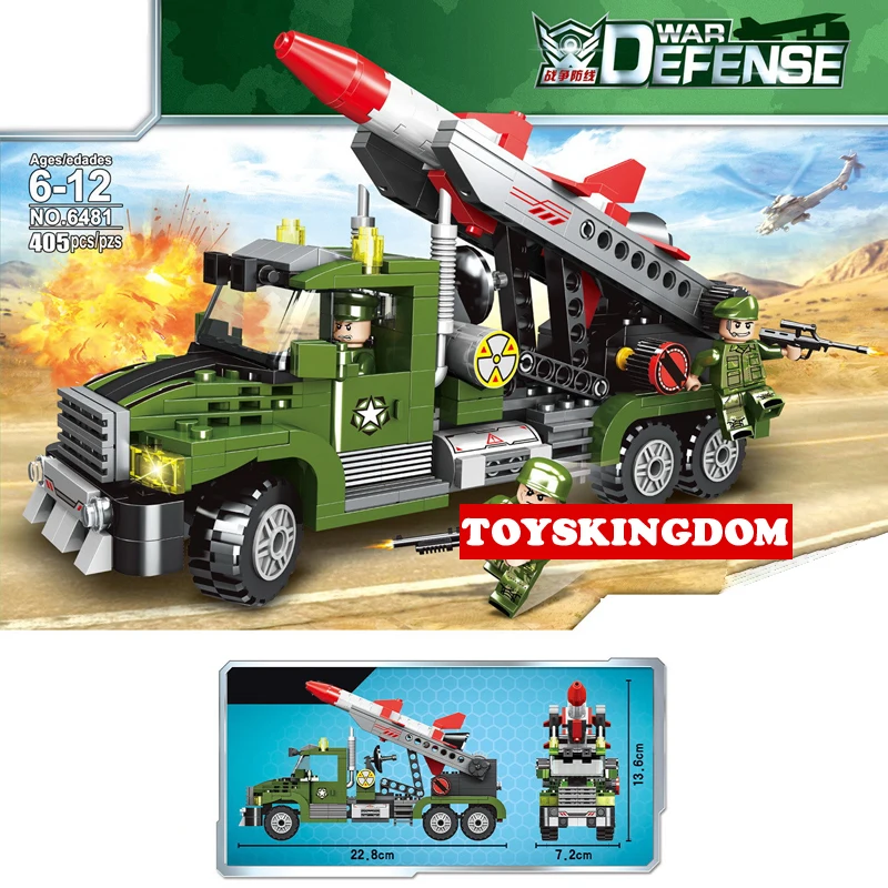 

Modern military China missile launching vehicle building block ww2 batisbricks army figures bricks toys for boys gifts