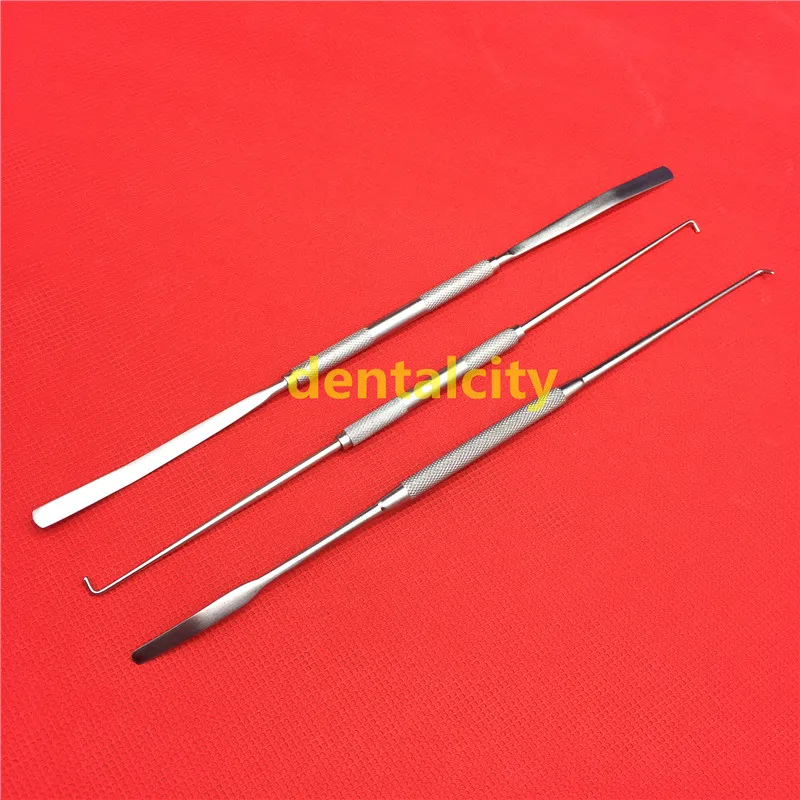Bone Nerve Peelers Elvators Double-ended orthopedics instrument 3pcs/set |