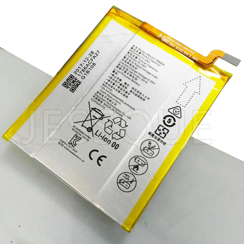 3700 мА/ч, HB436178EBW Батарея для huawei Коврики S Батарея CRR-L09 CRR-L13 CRR-L23 CRR-CL10 CRR-CL20 CL00 UL00 TL00 мА/ч. Аккумулятор AKKU