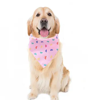 

Cartoon Print Pet Dog Bandana Small Dog Cat Scarf Resuable Cotton Dog Puppy Bandanas Bibs Summer Pet Dog Grooming Accessories