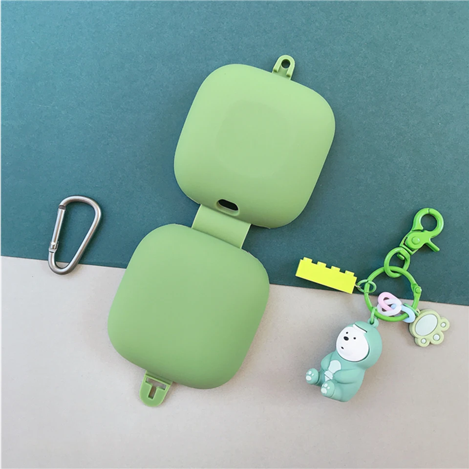Cute Earphone Silicone Cover for Beats Powerbeats Pro Case Wireless Headphone Bag Bluetooth Earphone Accessories Anti shock Box