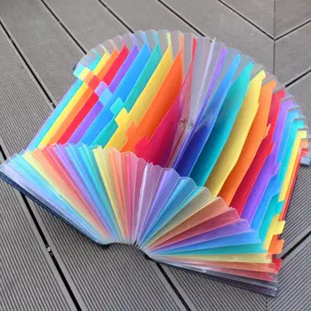 

New 24 Pockets Expanding File Folder A4 Organizer Portable Business Office File Supplies Carpeta Holder Document Archivador F2N8