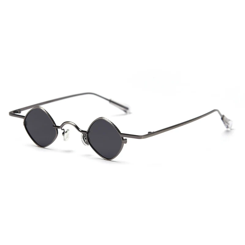 SHAUNA Retro Fashion Men Women Polarized Sunglasses Vintage Diamond Shaped Tint Lens Street Small Punk Style Glasses Shade