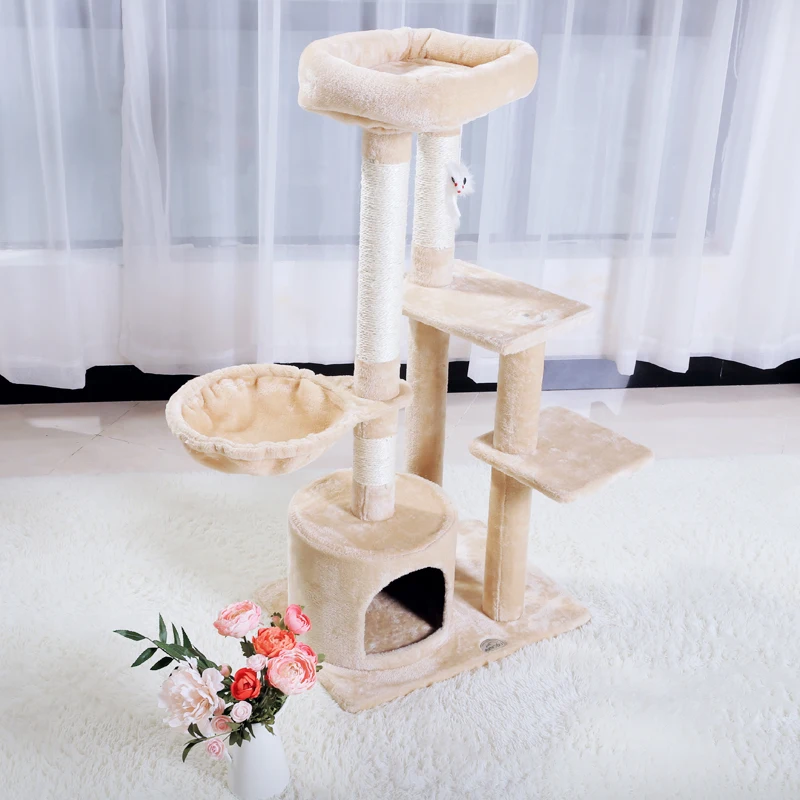 Рамка для лазания кошек из сизаля, дерево для кошек, Когтеточка, кошачий наполнитель для ползания, мебель для домашних животных, для кошек, 6MTH002