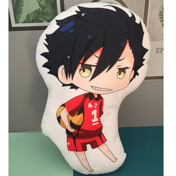 

40cm Anime Plush Haikyuu Plush Toys Hinata Shoyo Kozume Kenma Kuroo Tetsurou Q-version Plush Toys Gifts for Girlfriend